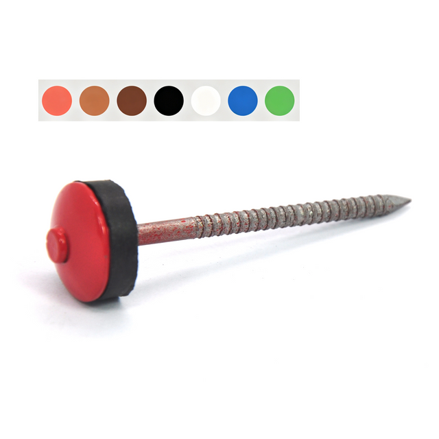 RIDGE TILE NAILS, UMBRELLA HEAD WITH WASHER