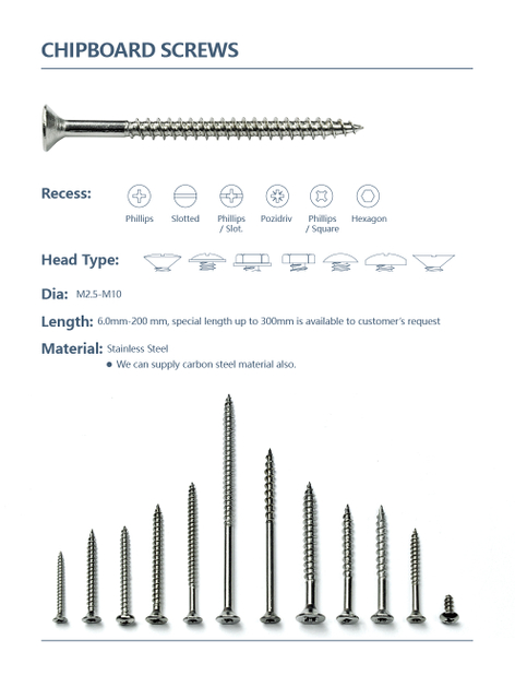 Chipboard Screws