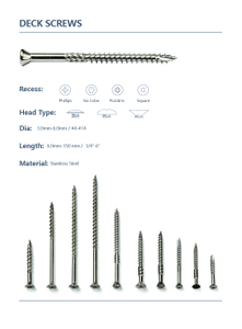 Decking Screws