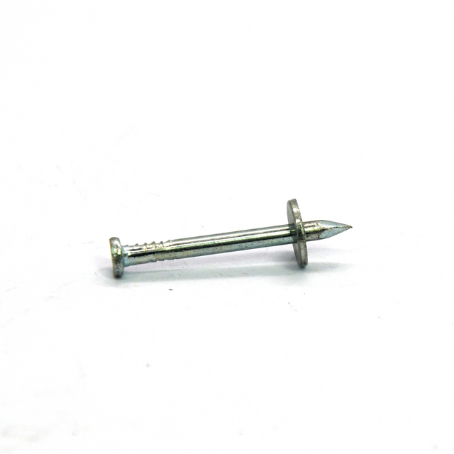 FLAT HEAD WASHER MASONRY NAILS