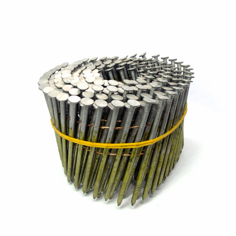 HDG COIL ROOFING NAILS WITH RING SHANK