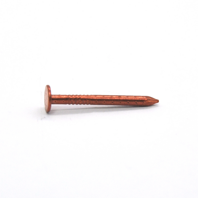 FLAT HEAD TWISTED COPPER NAILS